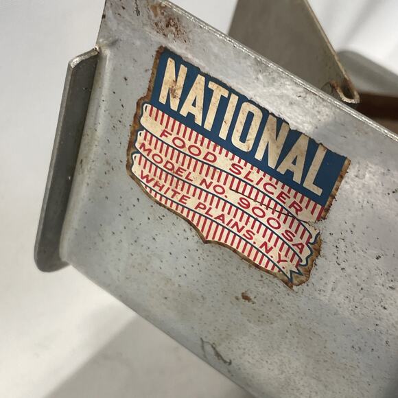 Vtg Slice Crafter Food Slicing Slicer Machine Chrome Electric Model # 900SA - Picture 4 of 6